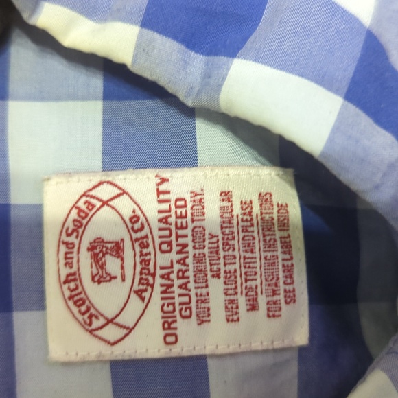 Scotch and Soda mens button down. - Picture 7 of 7